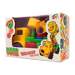 اسباب بازی جرثقیل ساز و باز نیکو تویز TAKE APART NIKOOTOYS